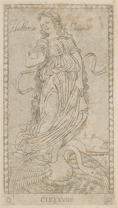 Severotaliansky grafik z 2. polovice 15. storočia – Clio