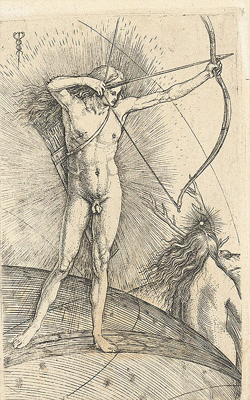 Jacopo de' Barbari, Alfred Stix – Apollo a Luna (Apolón a Diana) 