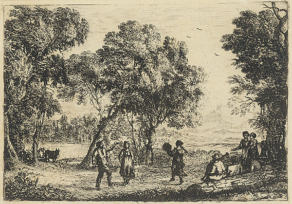 Claude Lorrain, Alfred Stix – Tanec pod stromami (Tanec v prírode) 