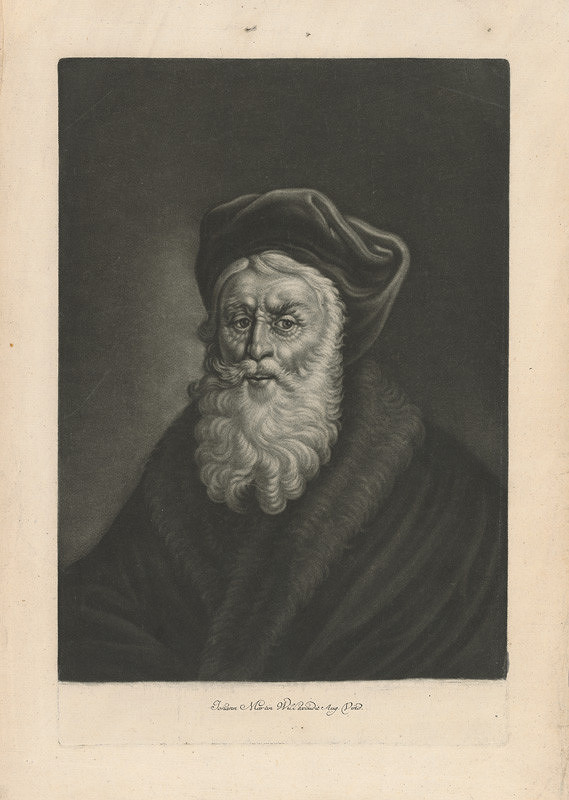Augsburský grafik z 1. polovice 18. storočia, Johann Martin Will – Portrét Johanna Martina Wilta
