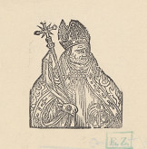 Stredoeurópsky grafik, Jan Willenberger – Fiktívny portrét Bosutu z Pernštejna ako hnezdenského arcibiskupa 