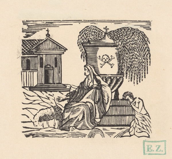 Remeselný grafik empírovej štýlovej orientácie – Et in Arcadia ego 