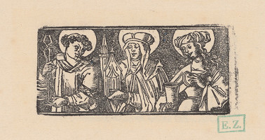 Erhard Schön – Svätý Baldomer subdiakon, Svätá Hedviga Sliezska a Svätá Mária Magdaléna 