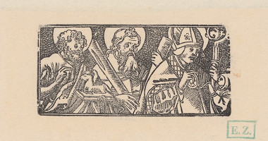 Erhard Schön – Svätý Ján Krstiteľ, Svätý Ondrej a Svätý Stanislav 