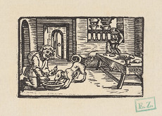 Profesionálny rezač štočkov, Hans Wolff Glaser, Wolfgang Strauch, Hans Weigel – Ezop dáva výslužku tomu, kto jeho pánovi najviac žičí 