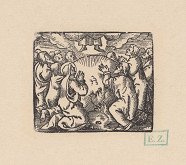 Kopista, Hans Leonhard Schäufelein, Monogramista IS s lopatkou – Nanebovstúpenie 