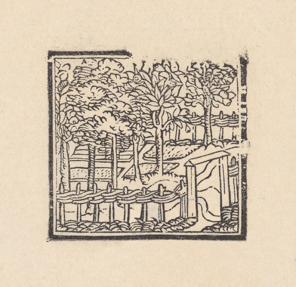 Grafik, Hans Leonhard Schäufelein – Záhrada