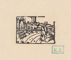 Remeselný kopista, Hans Sebald Beham – Kalendárové záhlavie mesiaca september 