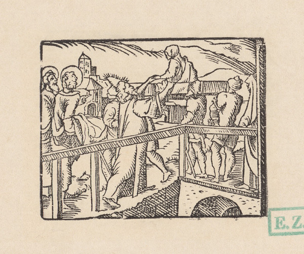 pravdepodobne českí kopisti Husovej Postylly z roku 1564 Stredoeurópski – Vzkriesenie naimského mládenca
