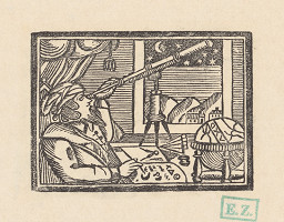 Remeselný grafik empírovej štýlovej orientácie – Hvezdár 