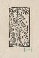 Provinčný grafik preberajúci ikonografický program, Erhard Schön, Hans Springinklee – Svätý Šimon apoštol 