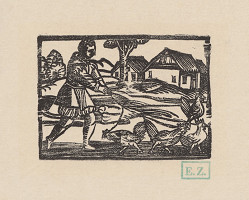 Norimberskí kopisti frankfurtského vydania Dyl Vlenspiegel – Ako Eilenšpígel vracal ukradnuté sliepky 