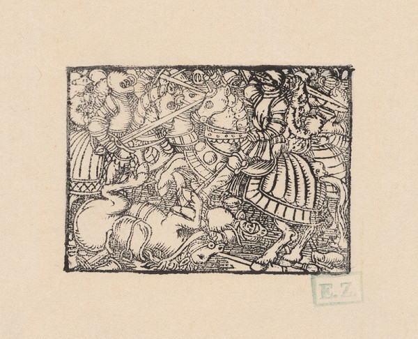 Kopisti, Hans Brosamer – Štilfríd bojuje s Bryndom, markgrófom z Tas ? 