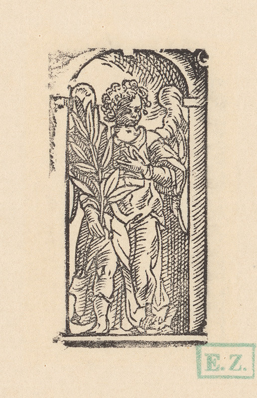 Ilustrátor zdôrazňujúci objem, Jan Willenberger, Virgil Solis ml. – Anjel s vavrínovou ratolesťou 