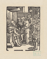 Erhard Schön – Kristus pred Annášom 