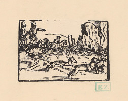 Profesionálny rezač štočkov, Hans Wolff Glaser, Wolfgang Strauch, Hans Weigel – O vlkovi a lačnom psovi 