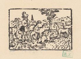 Profesionálny rezač štočkov, Hans Wolff Glaser, Wolfgang Strauch, Hans Weigel – Ezop rozpráva mužom zo Sámu bájku o vlkoch, psoch a ovciach 