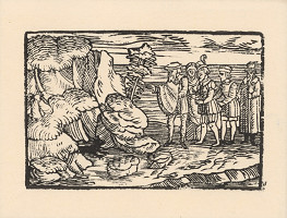 Profesionálny rezač štočkov, Hans Wolff Glaser, Wolfgang Strauch, Hans Weigel – Scéna v krajine 