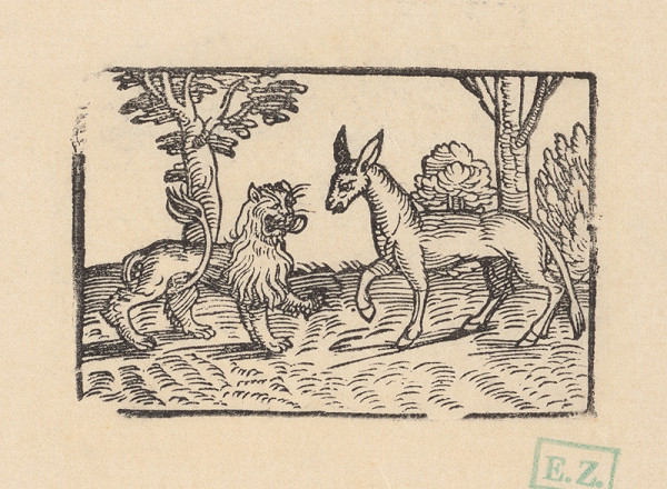 Profesionálny rezač štočkov, Hans Wolff Glaser, Wolfgang Strauch, Hans Weigel – O somárovi a levovi 