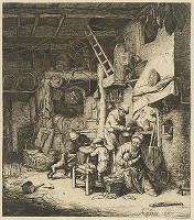 Adriaen van Ostade – Otec rodiny 
