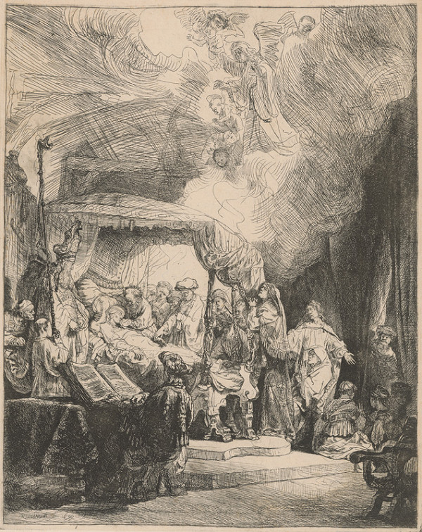 Rembrandt van Rijn – Smrť Panny Márie  