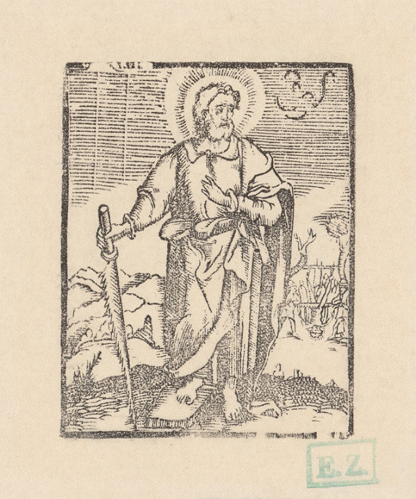 Kopista, Hendrick Goltzius – Svätý Šimon apoštol 