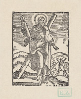 Kopista, Hendrick Goltzius – Svätý Ondrej apoštol 