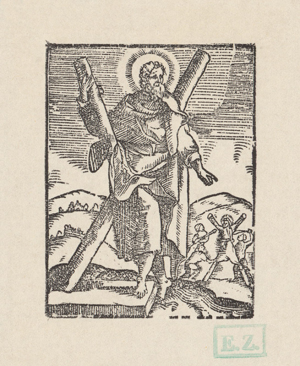 Kopista, Hendrick Goltzius – Svätý Ondrej apoštol 