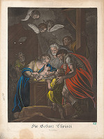 Rakúsky rytec z 18. storočia, Anton Paterno – Narodenie Ježiša Krista  