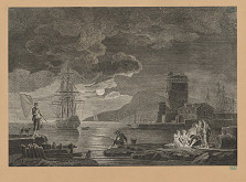 Claude-Joseph Vernet – Večer v prístave 