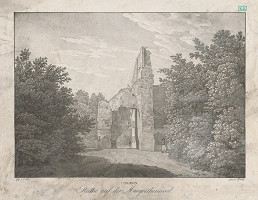 Jakob Alt, Adolf Friedrich Kunike – Ruina na Margitinom ostrove v Budapešti 