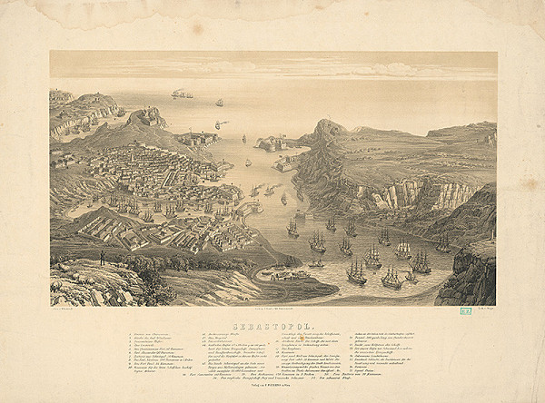 Carl von Waage, Nathaniel Whittock, Friedrich Paterno – Sevastopoľ 