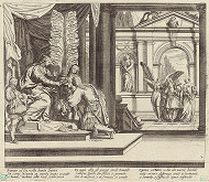 Giacomo Piccini, Taliansky rytec z 1. polovice 18. storočia, Stefano Scolari – Alegorická scéna ((Zásady dobrej výchovy (7)) 