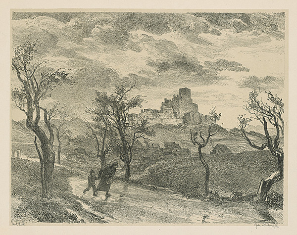 Jaroslav Vodrážka – Zrúcaniny hradu Rábí 