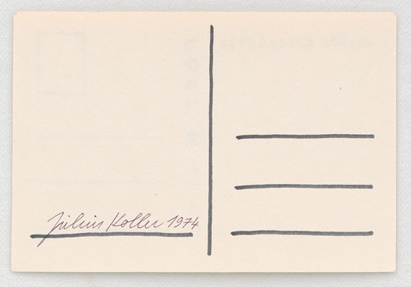 Július Koller – Post - karte 