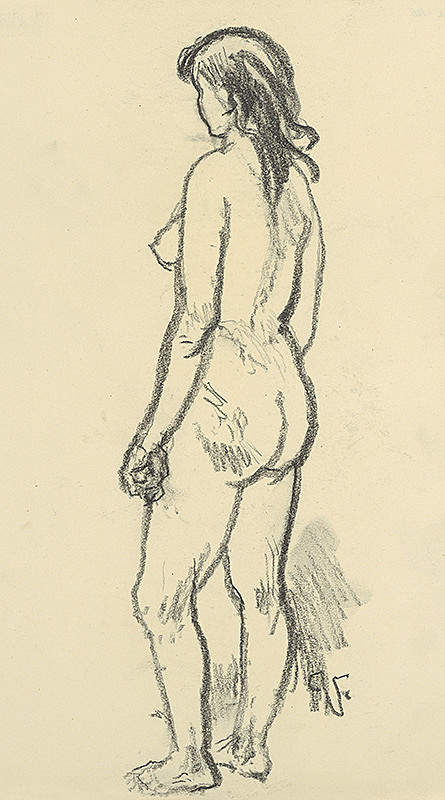 Jaroslav Vodrážka – Akt ženy 