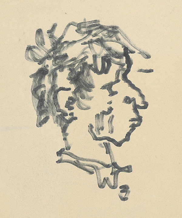 Jaroslav Vodrážka – Mladý muž z profilu 