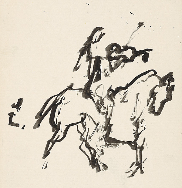 Jaroslav Vodrážka – Jazdec s husľami 