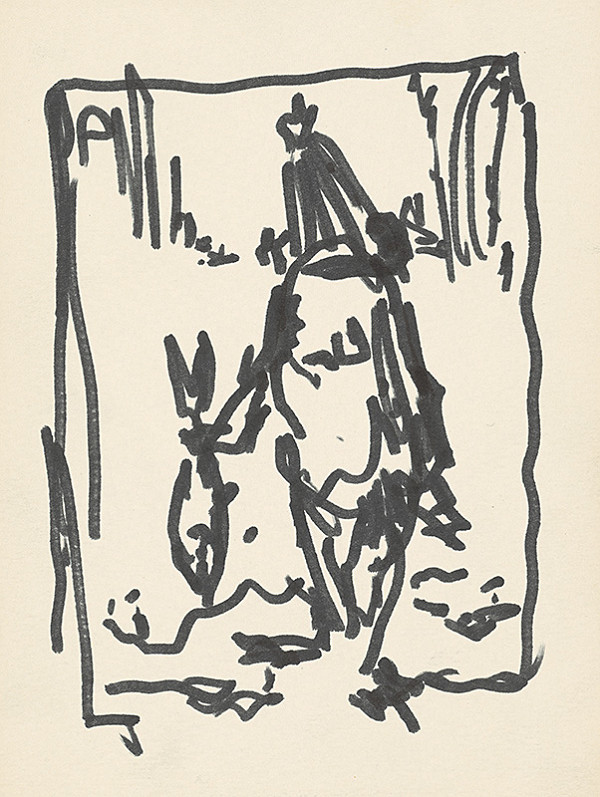 Jaroslav Vodrážka – Rozprávková bytosť s rybou 