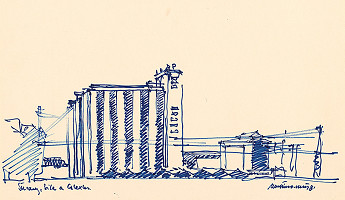 Ján Šimo-Svrček – Šurany - silá a Calexka 