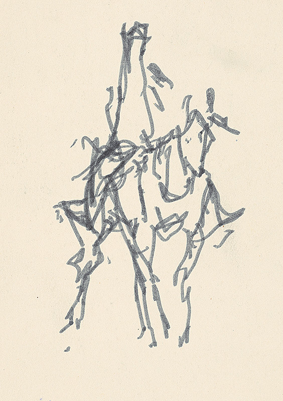 Jaroslav Vodrážka – Cválajúci jazdec 