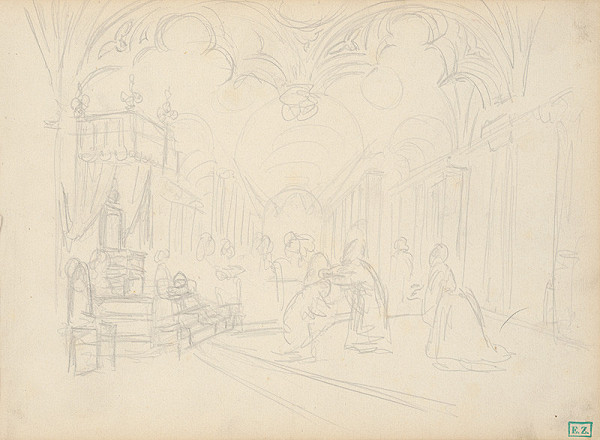 František Klimkovič – Skica ku korunovácii 