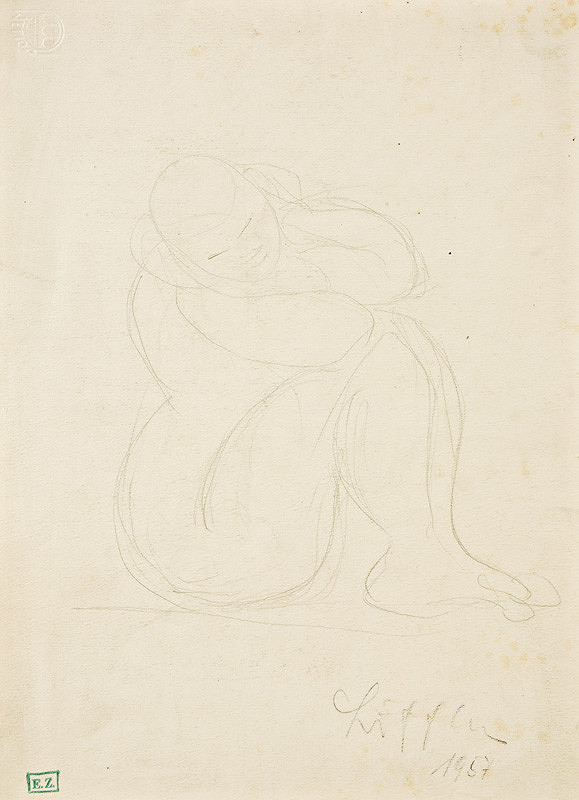 Vojtech Löffler – Akt ženy 