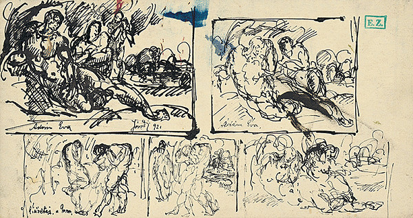 Teodor Janoška – Skice s biblickými motívmi 