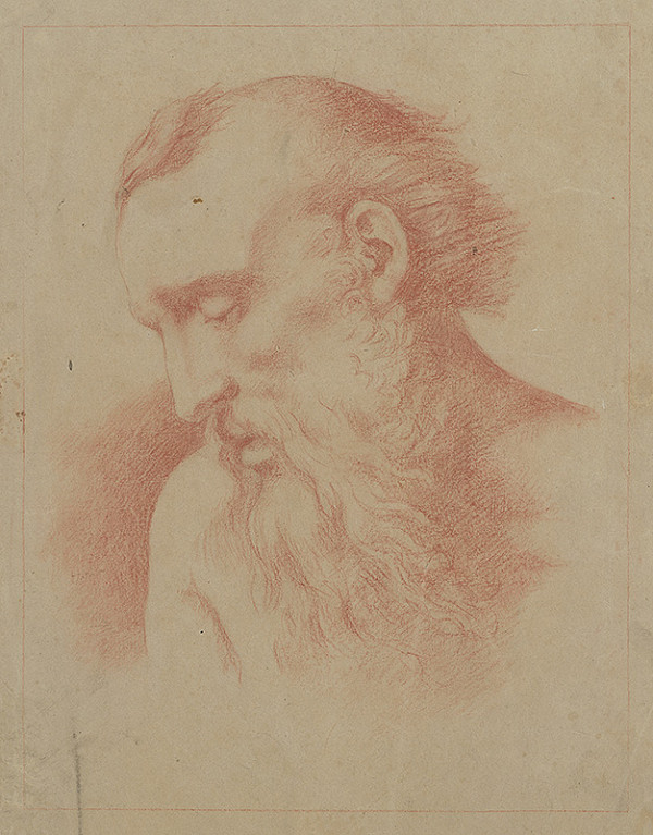 Hermann Schöffer – Portrét starého bradatého muža