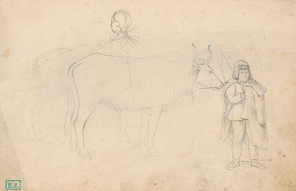 Vojtech Klimkovič – Chlapec s volom 