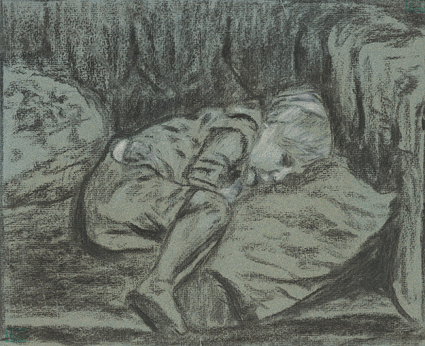 Maďarský autor z 2. polovice 20. storočia – Spiace dieťa
