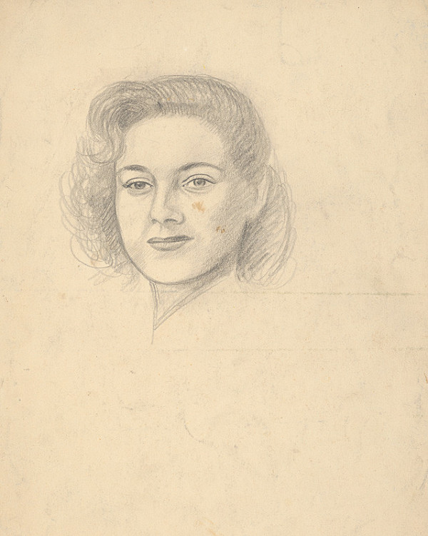 Stredoeurópsky majster z 1. polovice 20. storočia – Portrét ženy 