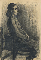 András Istenes-Iscserekov – Portrét ženy 