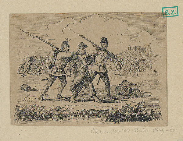 Vojtech Klimkovič – Odvádzanie zajatca 